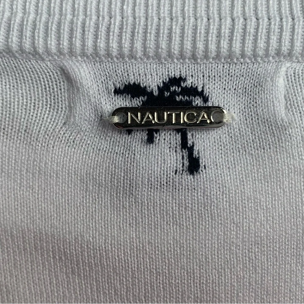 Nautica White Sweater - M